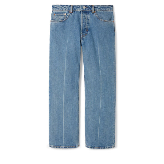 Gucci Low Waist Cropped Denim Pant