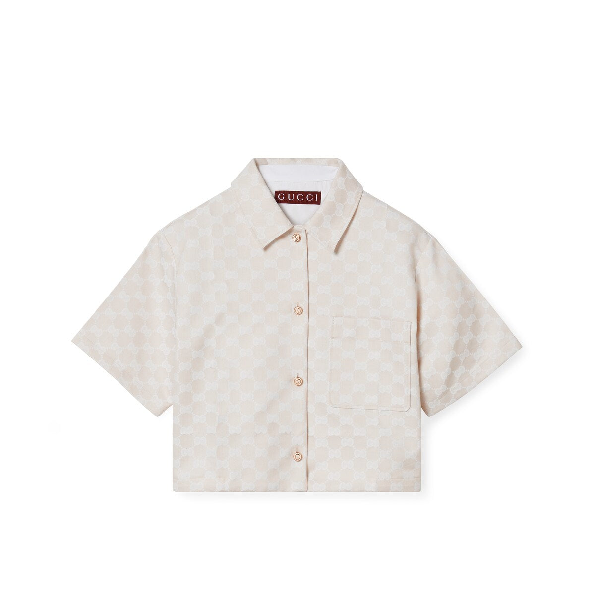 Gucci GG Cotton Gabardine Shirt