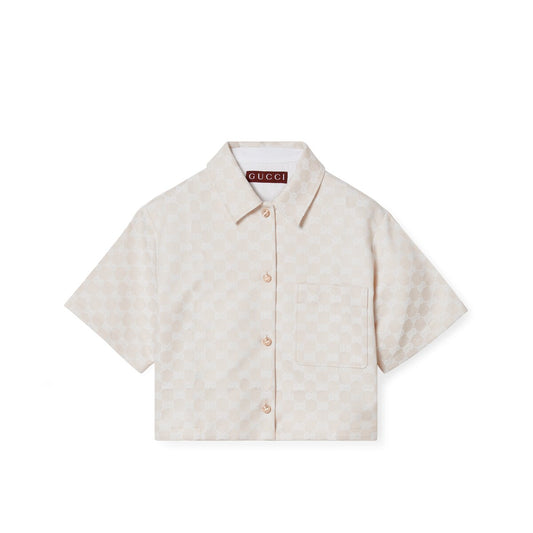 Gucci GG Cotton Gabardine Shirt