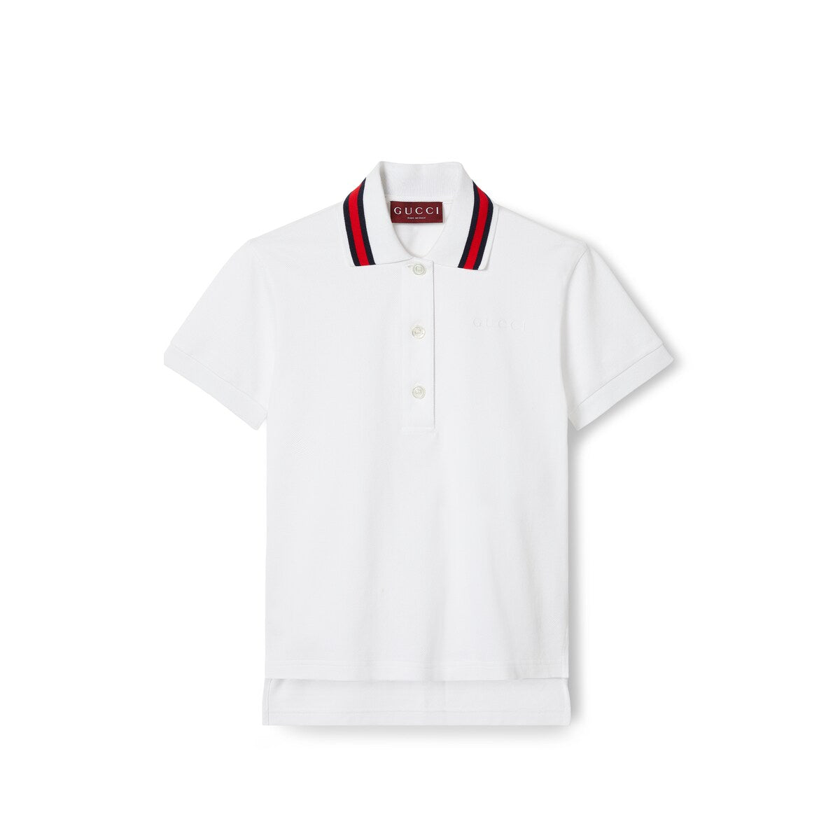 Gucci Cotton Stretch Piquet Polo Shirt