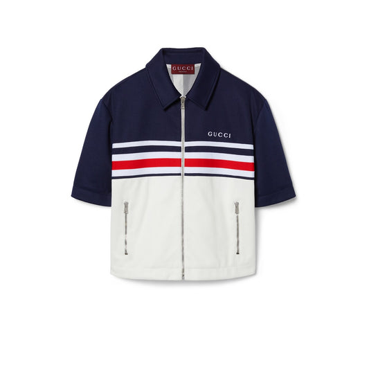 Gucci Technical Jersey Zip Jacket