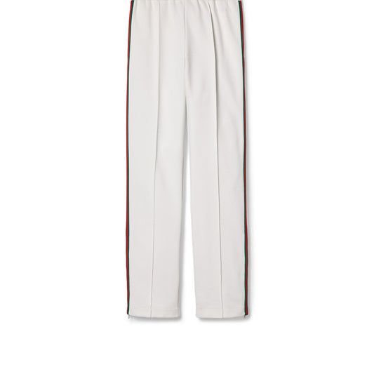 Gucci Jersey Drill Jogging Pants With Web