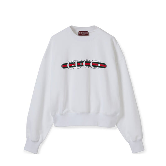 Gucci Printed Cotton Jersey Sweatshirt