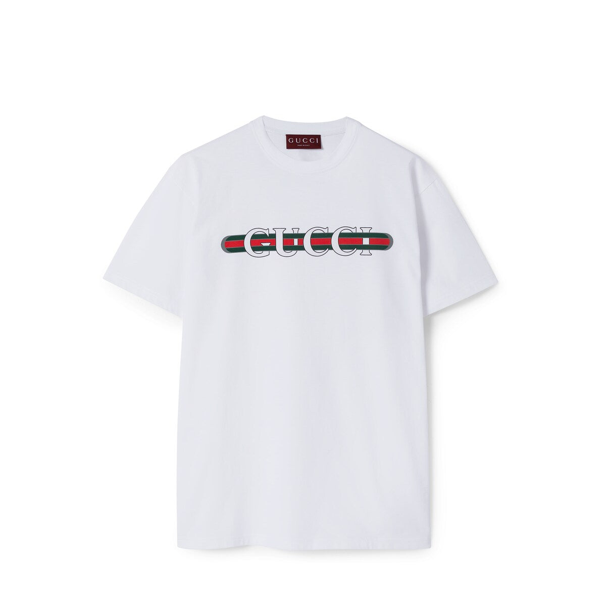 Gucci Printed Cotton Jersey T-Shirt