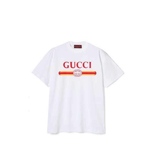 Gucci Printed Cotton Jersey T-Shirt