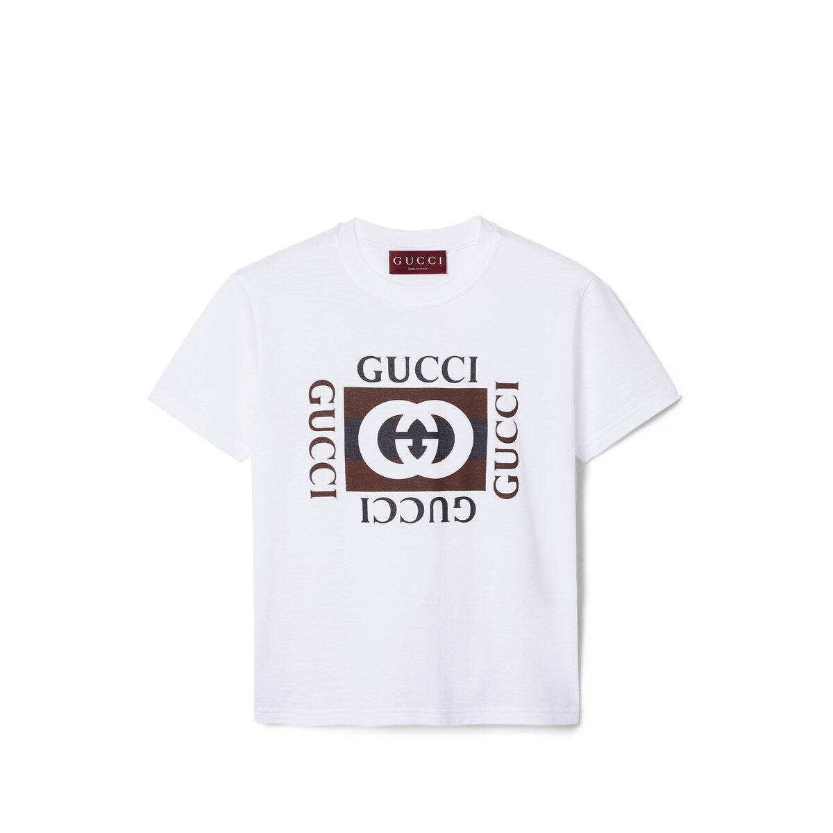 Gucci Printed Cotton Jersey T-Shirt