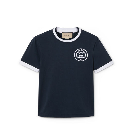 Gucci Cotton Jersey T-Shirt With Embroidery