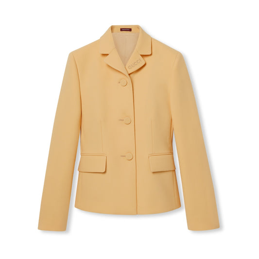 Gucci Light Wool Crêpe Jacket