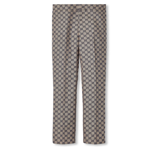 Gucci GG Linen Blend Canvas Pant