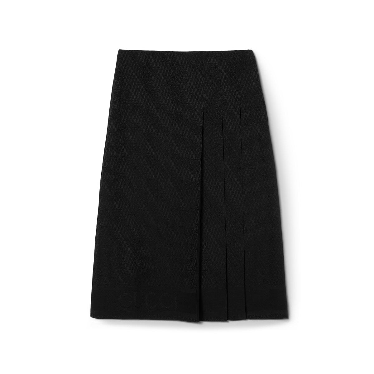 Gucci Gucci Silk Jacquard Skirt