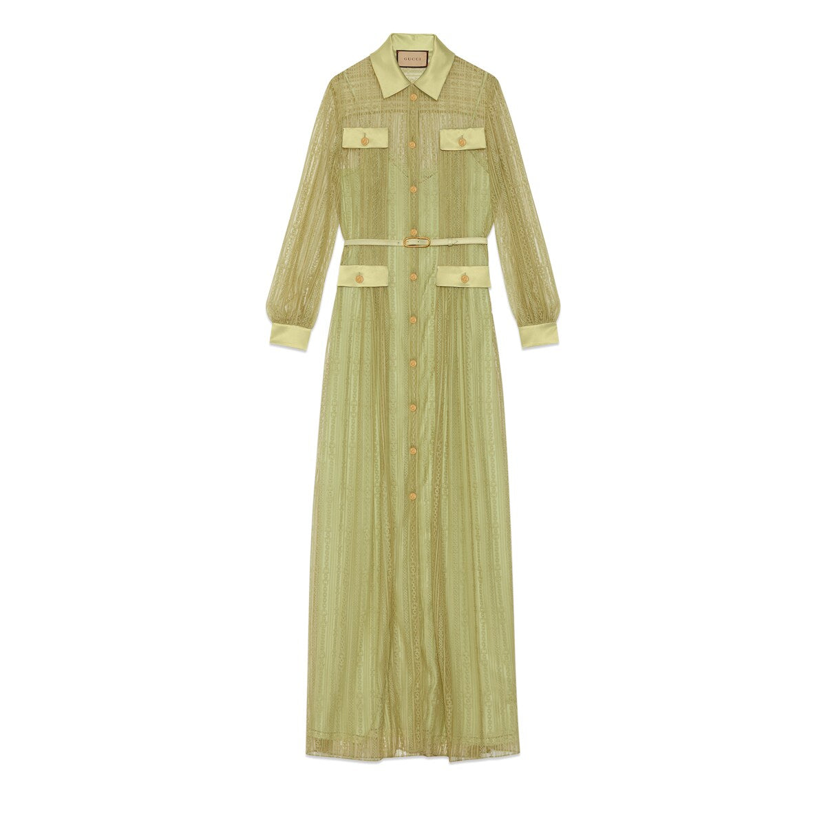 Gucci Horsebit Chain Lace Dress