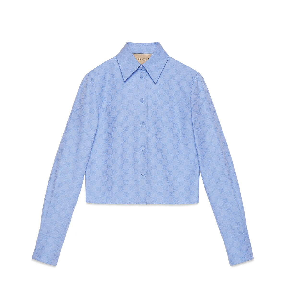 Gucci GG Supreme Oxford Cotton Shirt