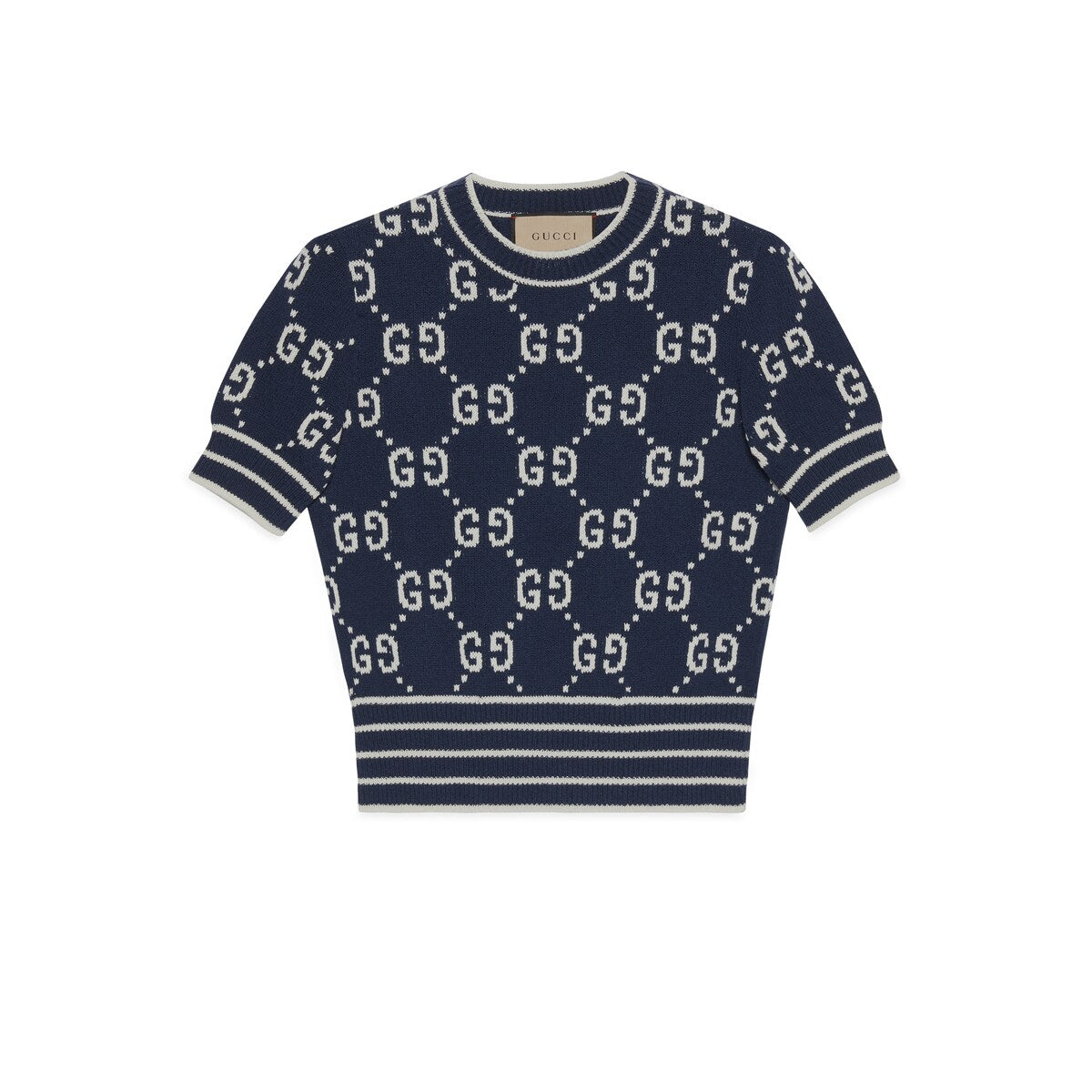 Gucci GG Cotton Jacquard Top