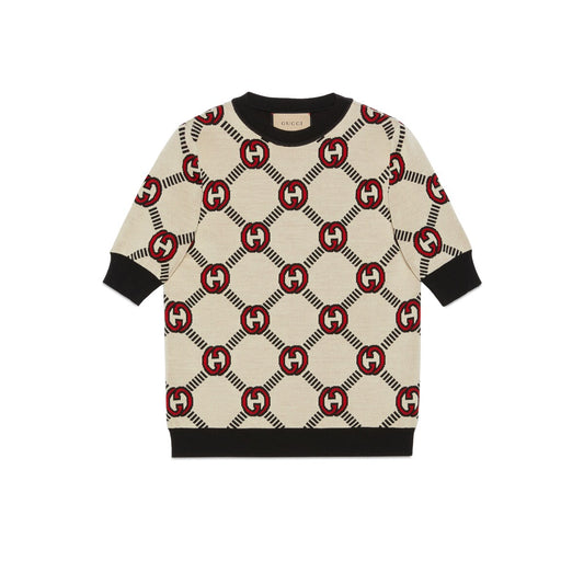 Gucci Reversible Interlocking G Wool Jumper