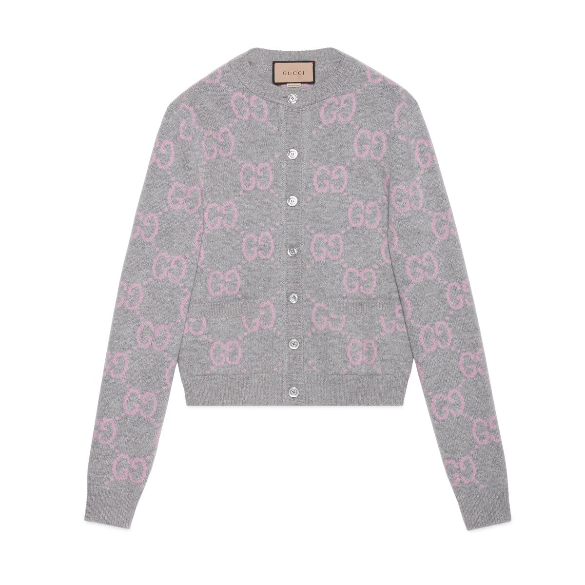 Gucci GG Knit Wool Cardigan