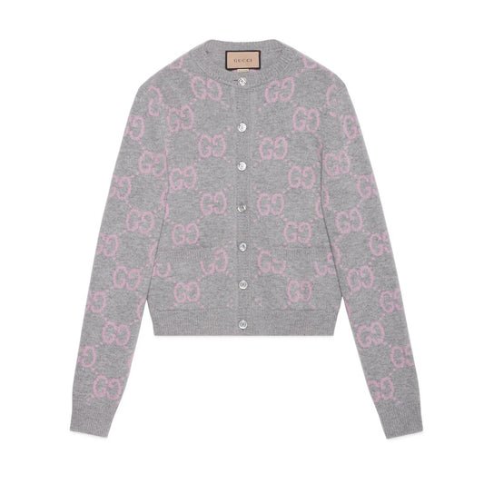 Gucci GG Knit Wool Cardigan