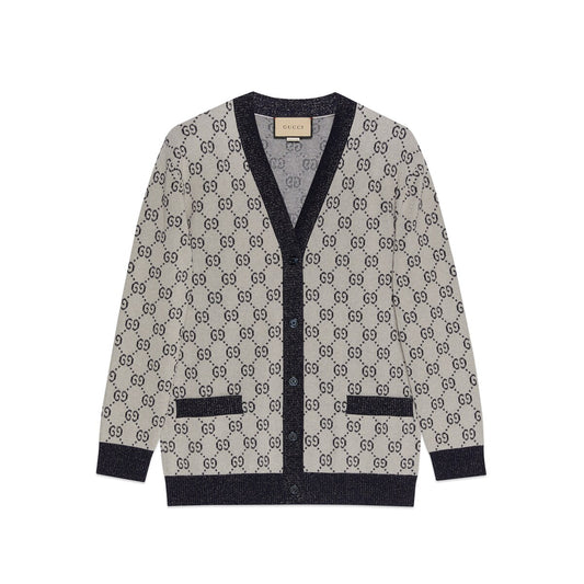 Gucci GG Cotton Jacquard Cardigan