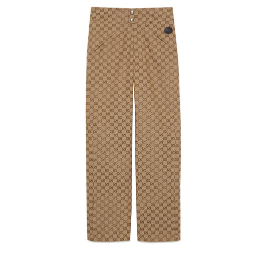 Gucci GG Cotton Canvas Trouser