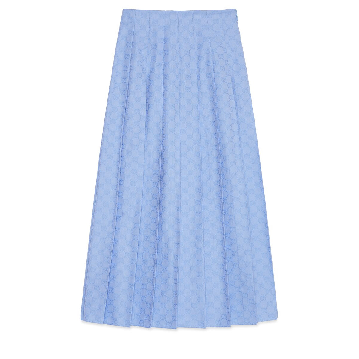 Gucci GG Supreme Oxford Cotton Skirt