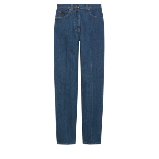 Gucci Straight Leg Denim Trousers