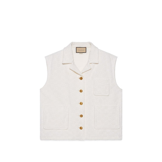 Gucci GG Cotton Jersey Gilet