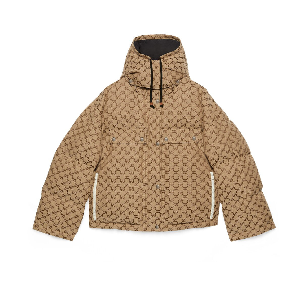 Gucci GG Cotton Canvas Puffer Jacket