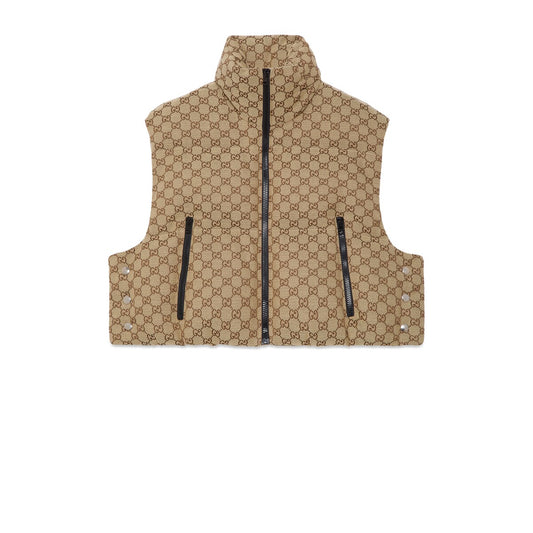 Gucci GG Canvas Padded Gilet