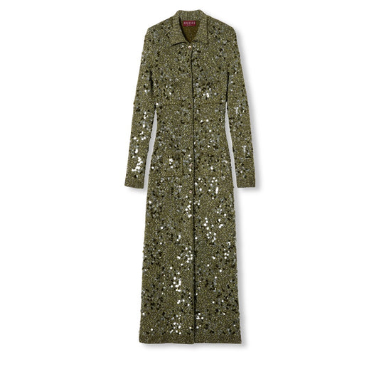 Gucci Tweed Blend Polo Dress