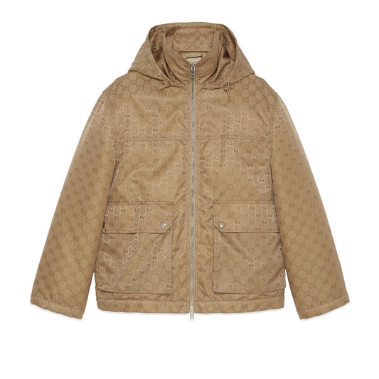 Gucci GG Nylon Canvas Padded Jacket