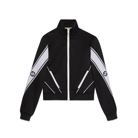 Gucci Cotton Jersey Zip Jacket