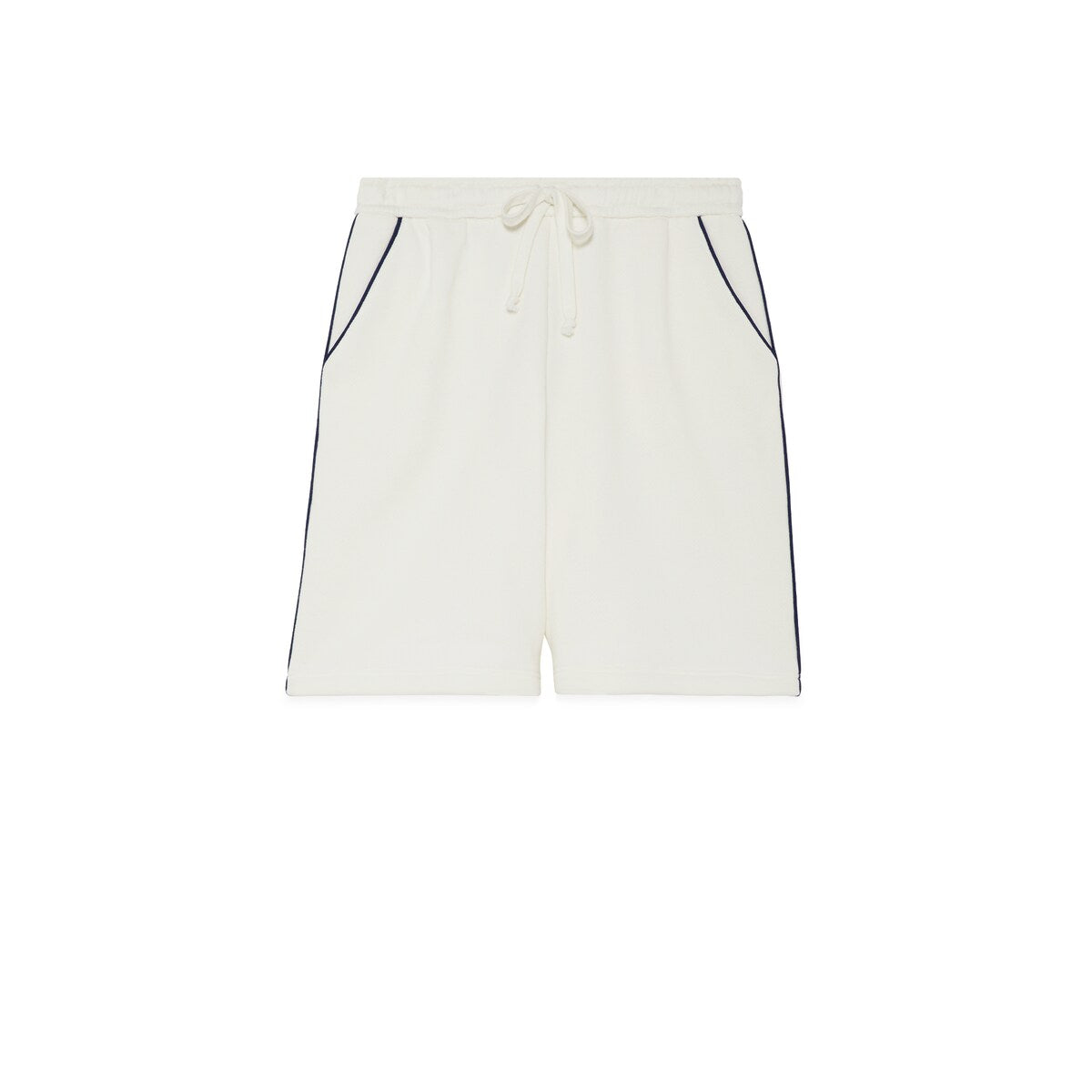 Gucci Cotton Jersey Shorts With Embroidery
