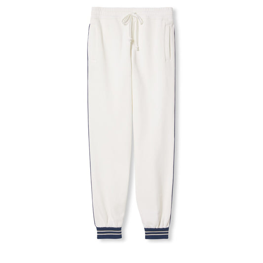 Gucci Cotton Jersey Pant With Embroidery