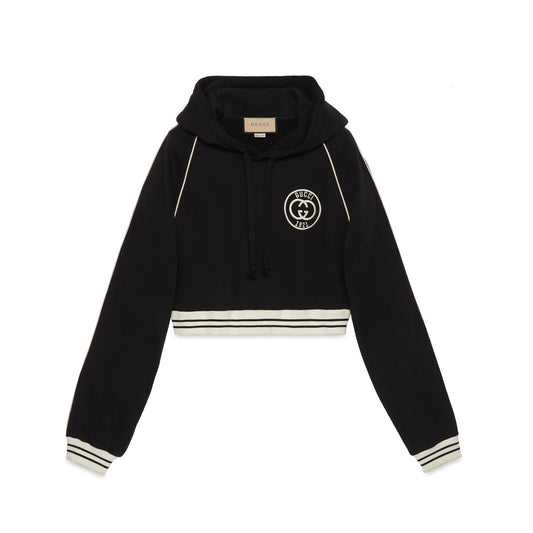 Gucci Cotton Jersey Hooded Sweatshirt