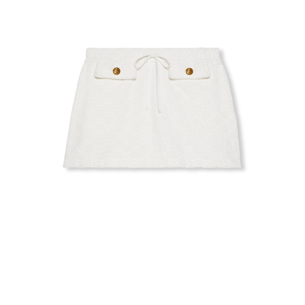 Gucci GG Cotton Jersey Skirt