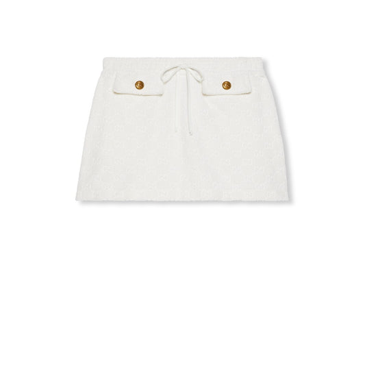 Gucci GG Cotton Jersey Skirt