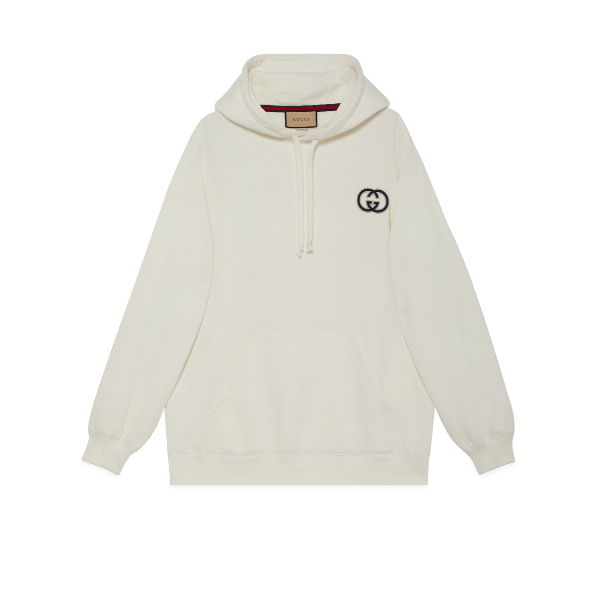 Gucci Cotton Jersey Hooded Sweatshirt