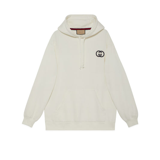 Gucci Cotton Jersey Hooded Sweatshirt