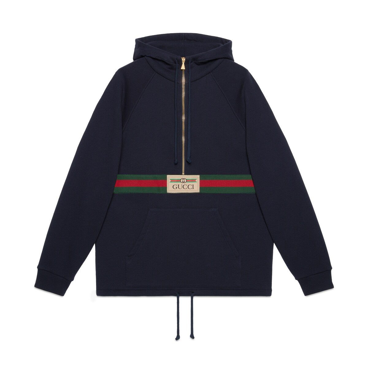 Gucci Web With Vintage Gucci Logo Sweatshirt