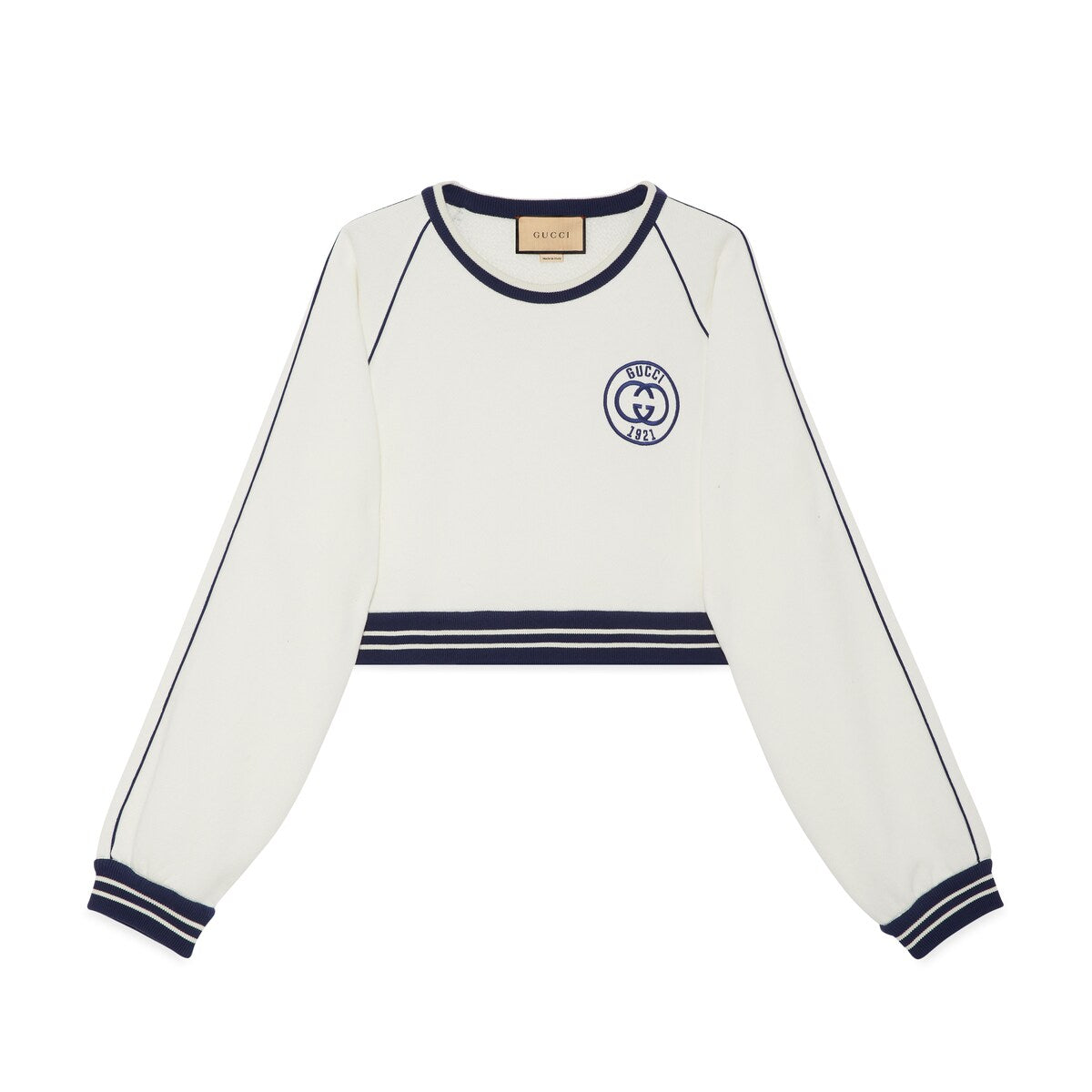 Gucci Cotton Jersey Sweatshirt With Embroidery
