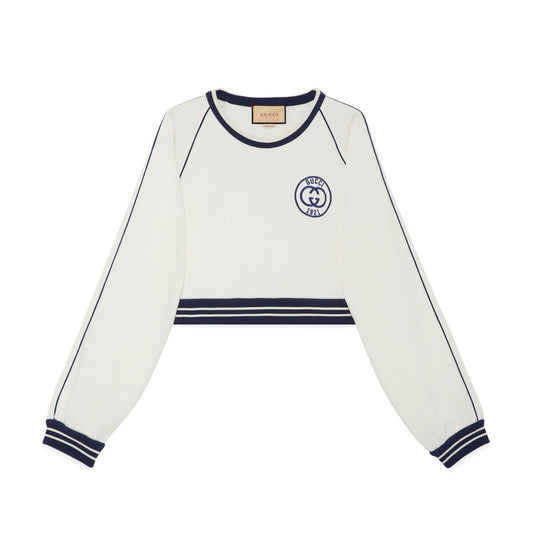 Gucci Cotton Jersey Sweatshirt With Embroidery