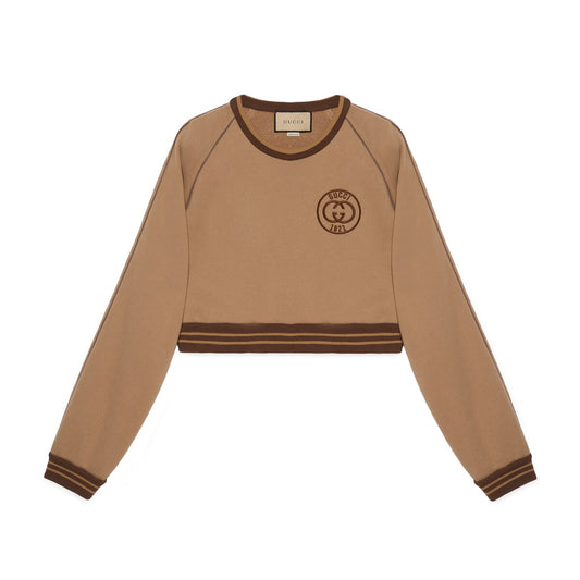 Gucci Cotton Jersey Sweatshirt With Embroidery