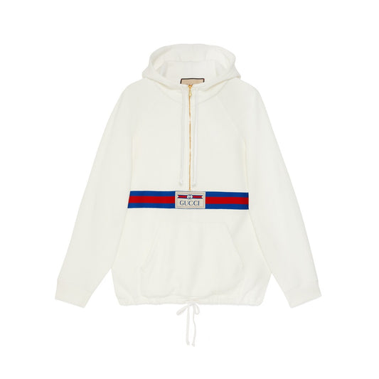 Gucci Cotton Jersey Sweatshirt With Web