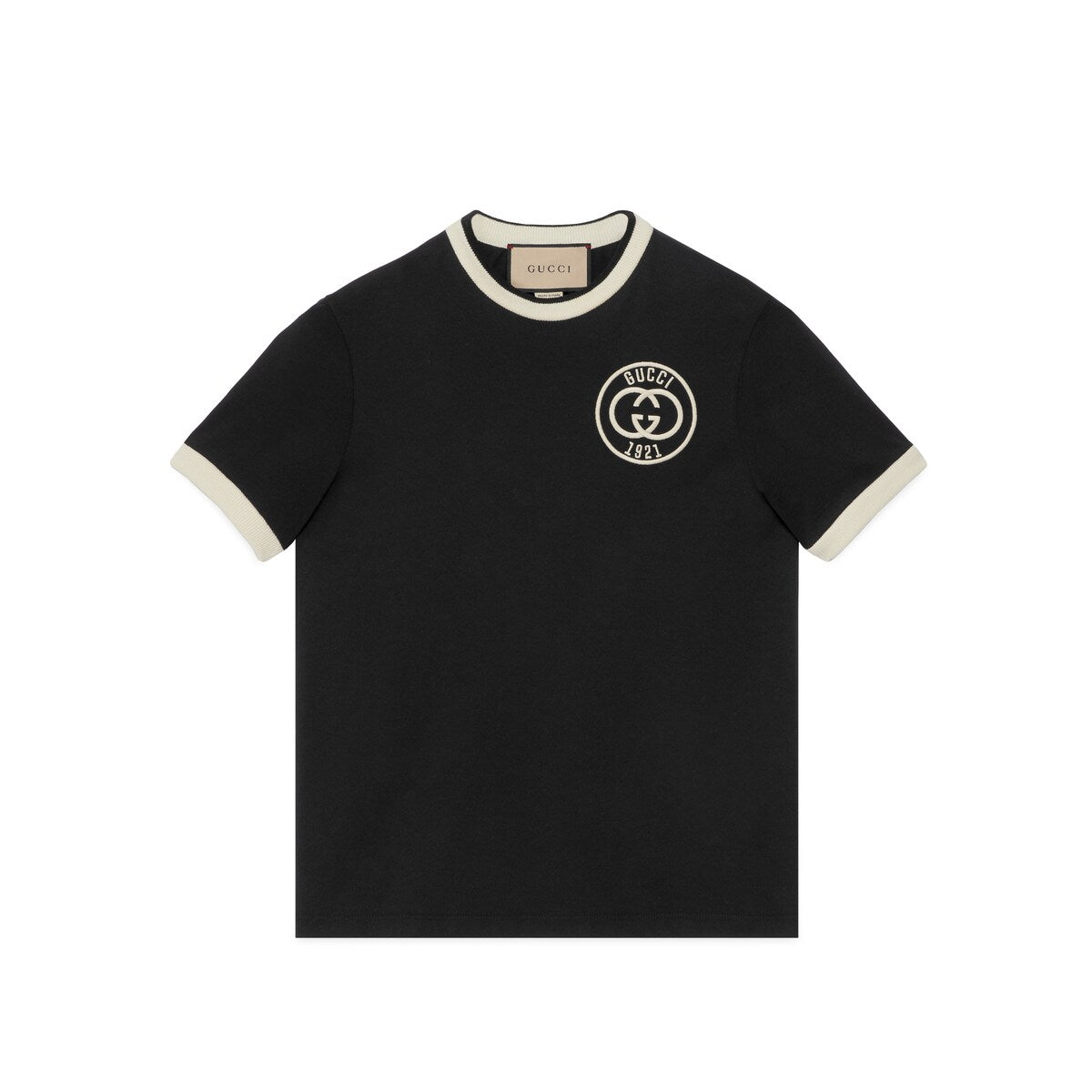 Gucci Cotton Jersey T-Shirt With Embroidery