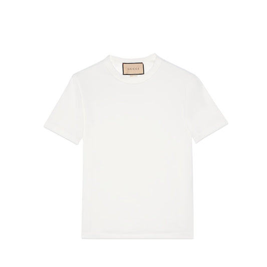 Gucci Stretch Cotton Jersey T-Shirt