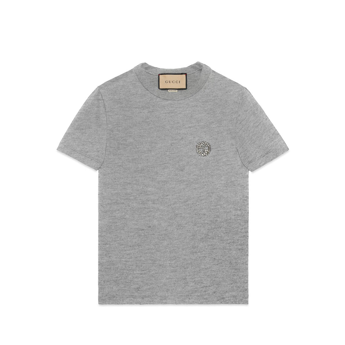 Gucci Cotton Jersey T-Shirt With Embroidery