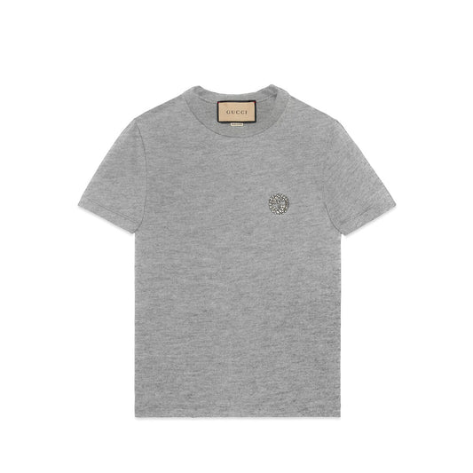 Gucci Cotton Jersey T-Shirt With Embroidery