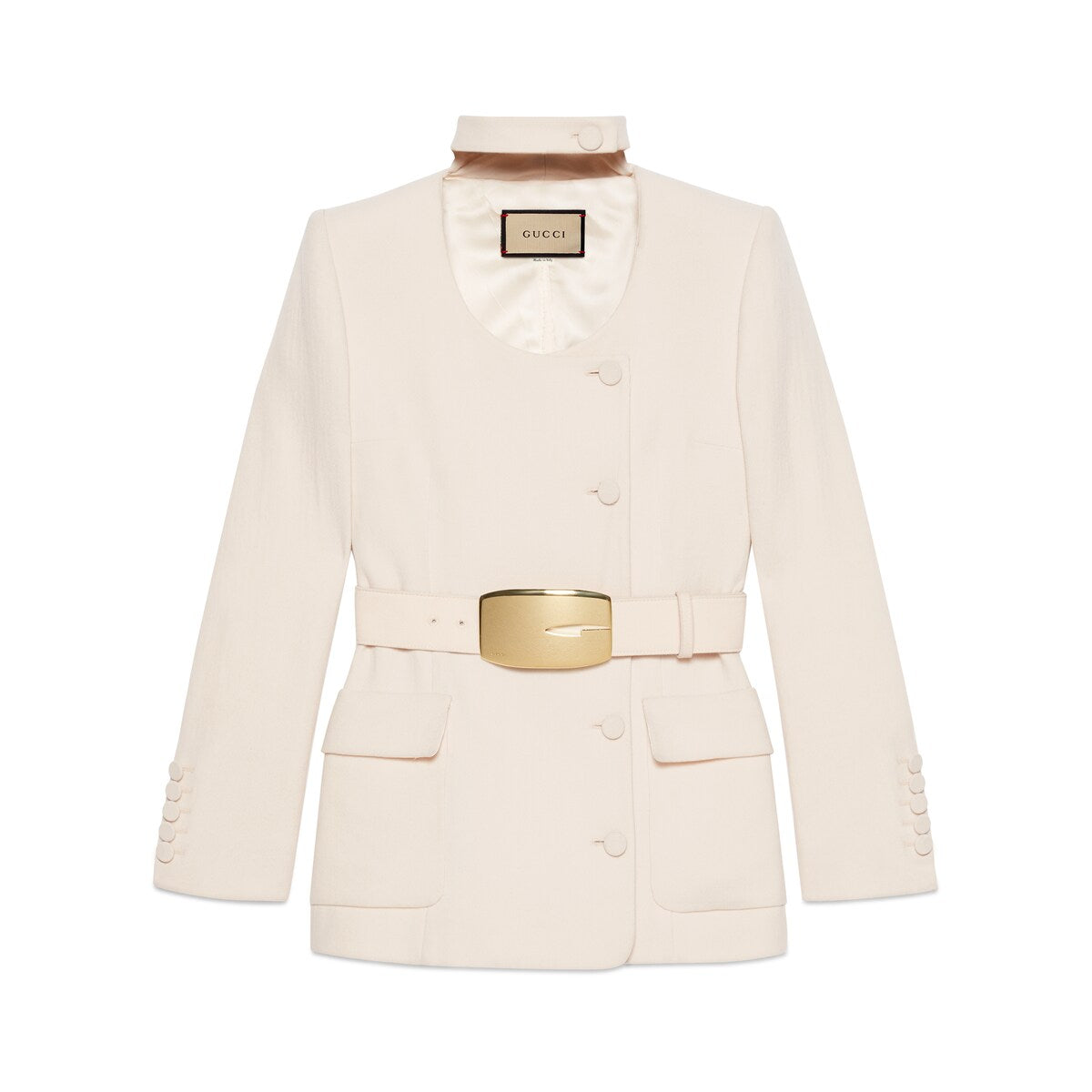 Gucci Wool Crêpe Jacket