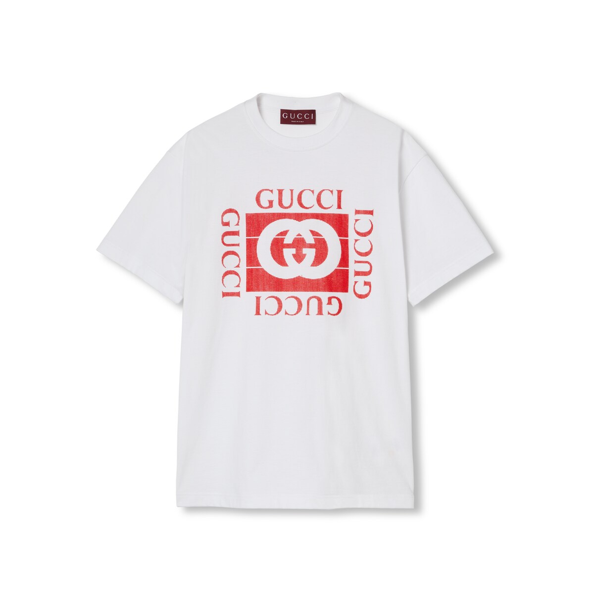 Gucci Printed Cotton Jersey T-Shirt