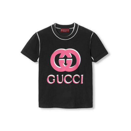 Gucci Printed Cotton Jersey T-Shirt