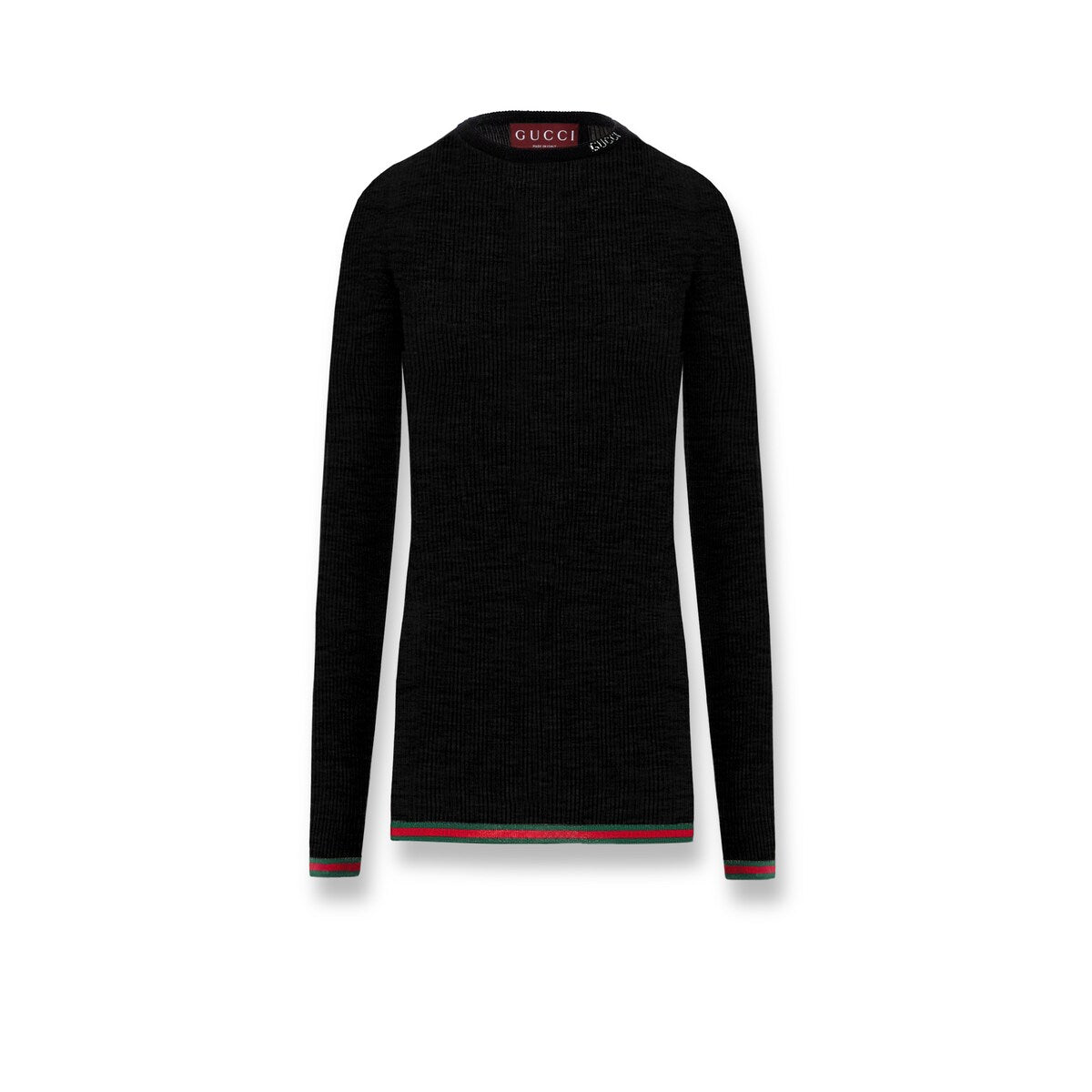 Gucci Rib Cashmere And Silk Blend Top